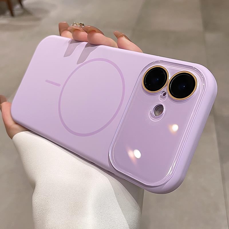 Ai按键适用iphone17手机壳苹果17新款草紫色16pro液态硅胶保护套1