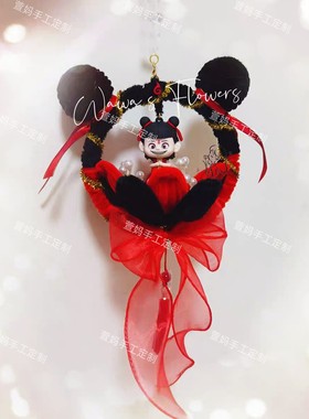 手工成品 哪吒花灯中秋灯笼儿童发光玩具 手提灯笼手提花灯元宵节
