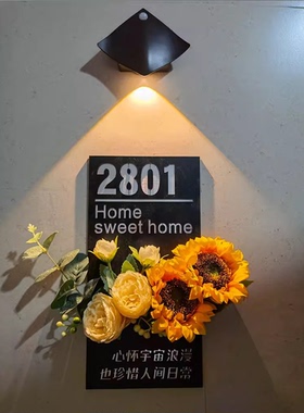 人体自动感应LED小夜灯卧室床头过道走廊墙壁灯不插电楼梯门牌灯