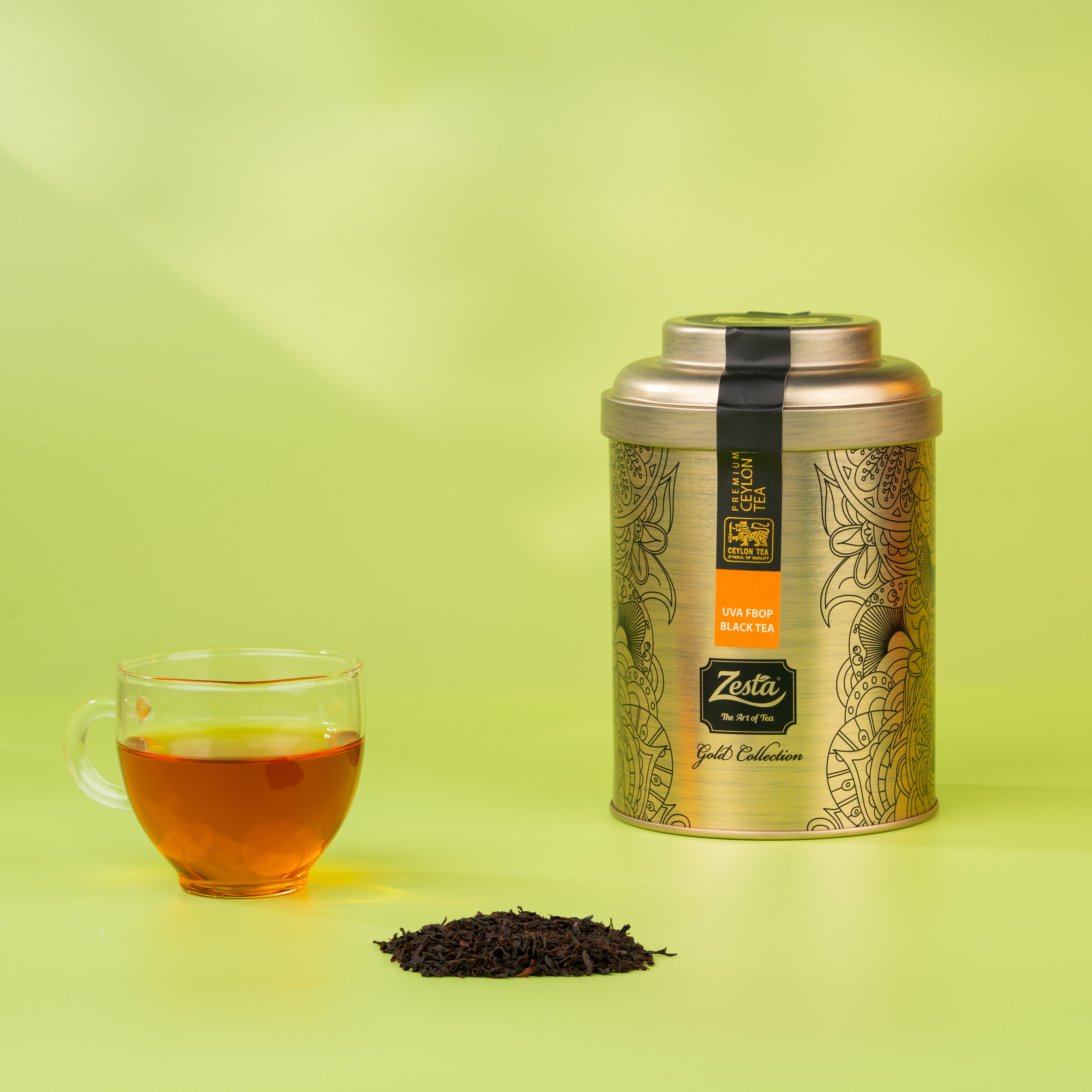 Zesta赞世塔金罐系列 乌瓦锡兰红茶（FBOP） 锡兰红茶（FBOPF1）