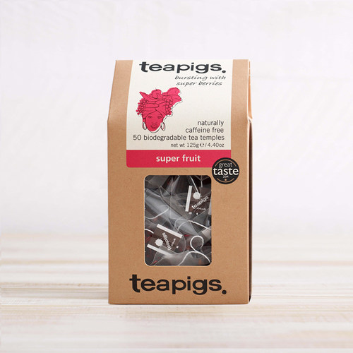29年teapigs茶猪猪超级水果茶英国进口原叶花果茶包袋泡茶50袋装