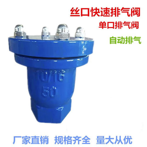 QB1X快速进排气阀法兰排气阀微量排气阀 丝扣排气阀自动排气阀