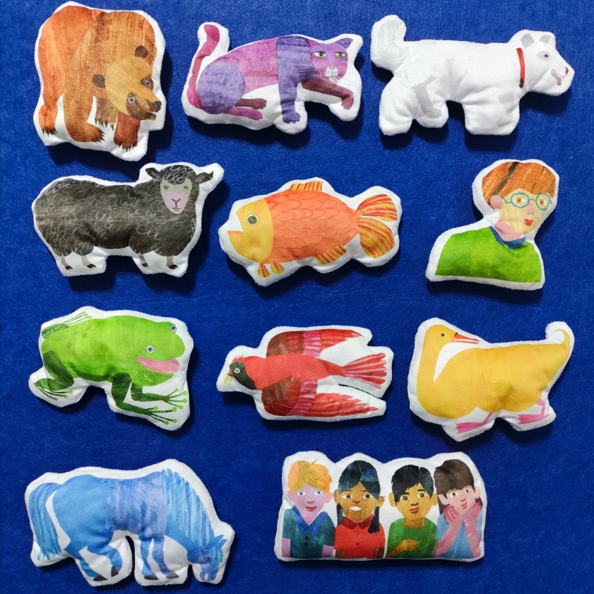 棕熊你在看什么绘本故事玩偶教具Brown bear, what do you see?