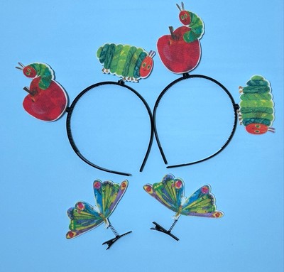 好饿的毛毛虫发箍发夹 The very hungry caterpillar绘本教具