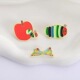 毛毛虫胸针the very humgry 好饿 caterpillar pin可爱金属胸针