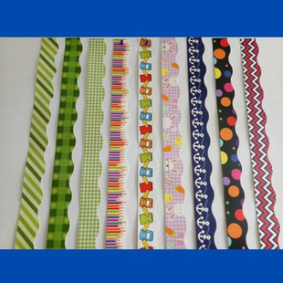 特价!Classroom边框条教室环创背景墙装饰张贴布置双语幼儿园