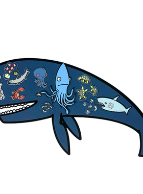 I'm the Biggest Thing in the Ocean我是海洋里最大的家伙毛毡布