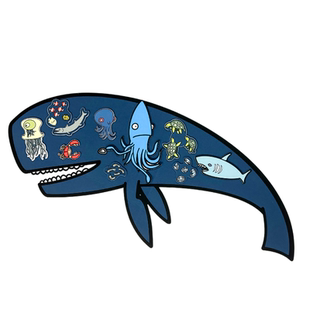 Biggest the Thing 家伙毛毡布 Ocean我是海洋里最大