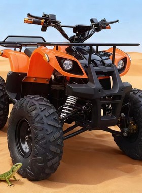 125CC沙滩车全地形越野成人摩托车雪地电动atv电动版