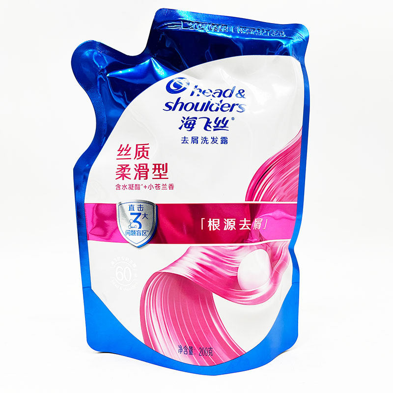 海飞丝200g*5包补充袋装洗发水图片