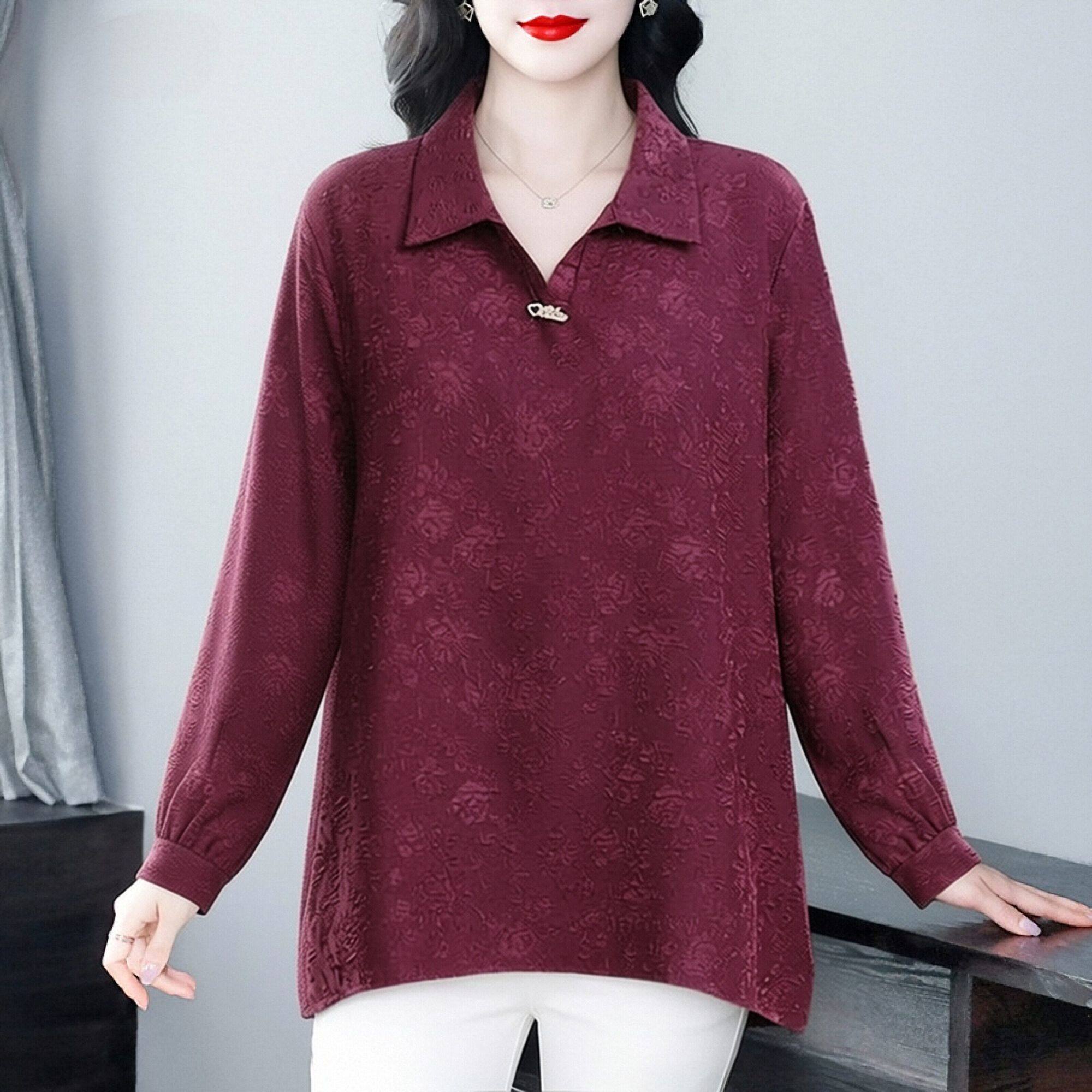 加肥加大码女装韩版小衫遮肚子上衣胖mm衬衫外穿打底衫中长款T恤