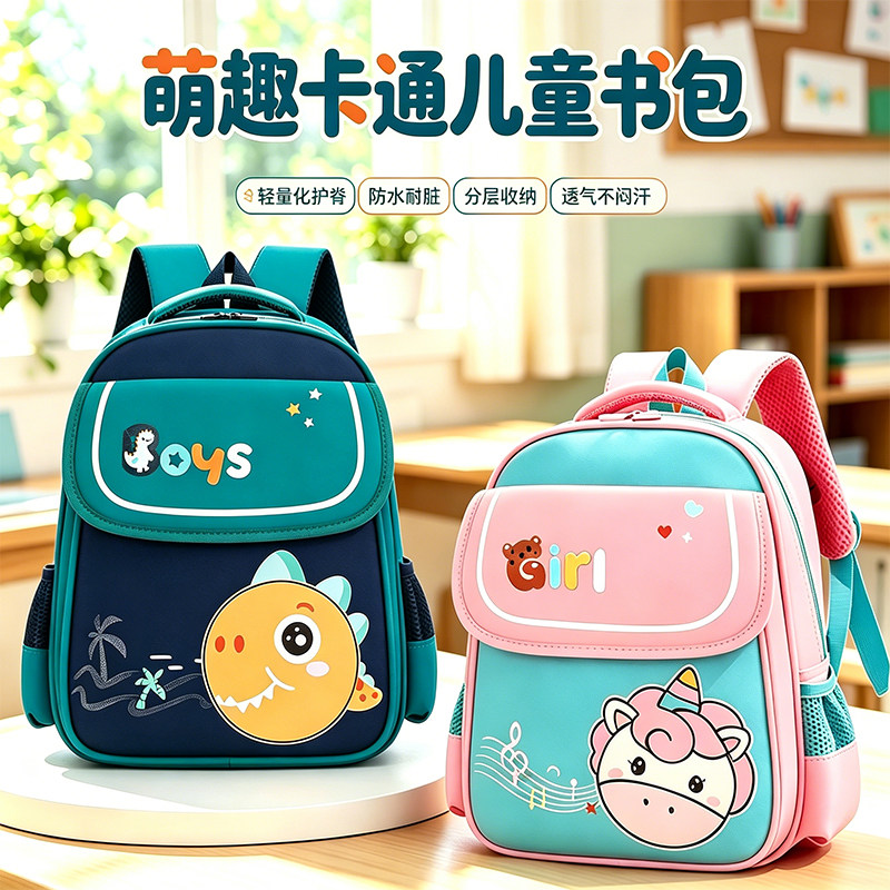 儿童书包3-5岁可爱幼儿园小背包