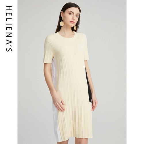 海兰丝 奢睿 女装 连衣裙 商场同款 春夏新品S202KP06连衣裙