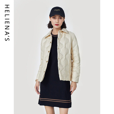 海兰丝保暖舒适轻薄羽绒服