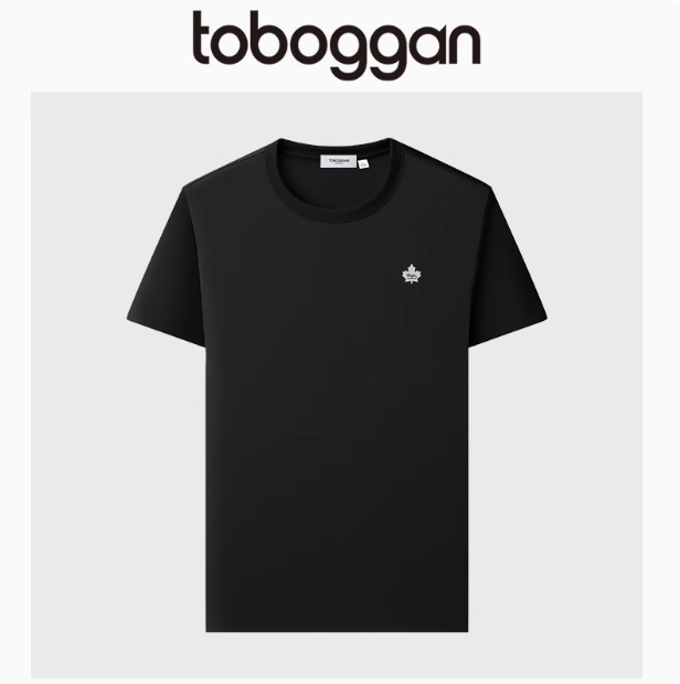 6.29K 加拿大男士时尚T恤夏季轻薄桑蚕丝顺滑短袖 TB528210