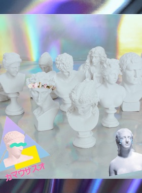 VIRAL SPREAD 朋友们这是艺术（表情  人物石膏摆件