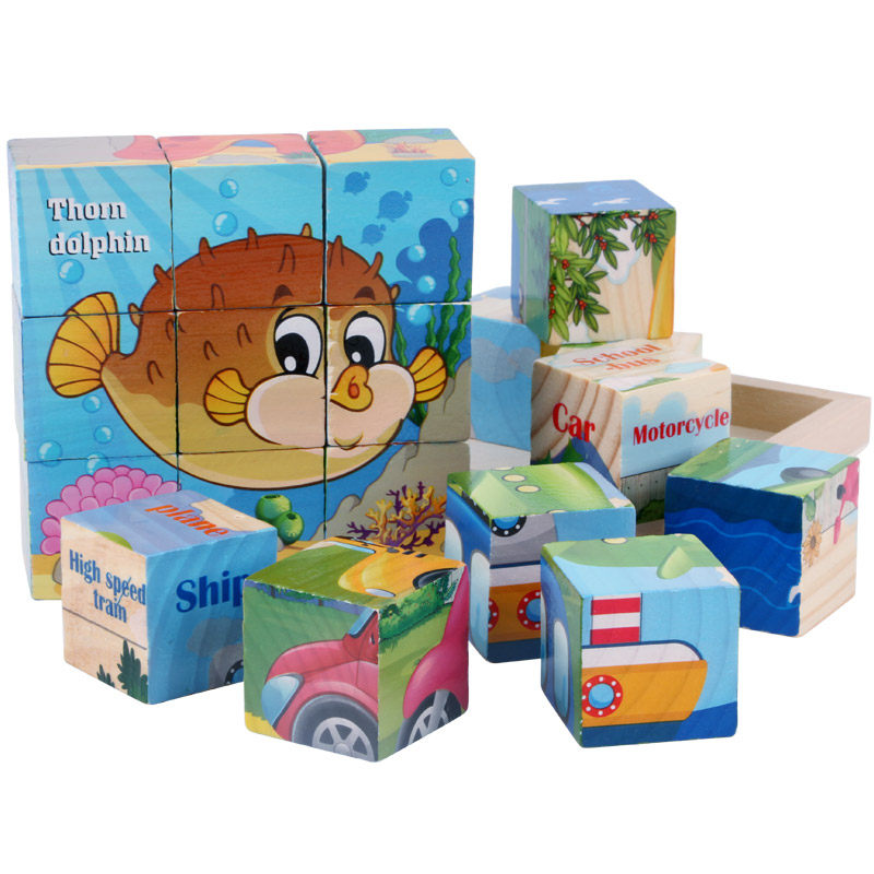 woodiness Hexahedron 9 Jigsaw puzzle children 3D Three-dimensional building blocks baby child Souptoys 3-4-5-6 yearin the Toy/Childs/Puzzle/Building block/Model , Beads/Jigsaw/Pair/Disassembly/Beat Toy , Jigsaw/Puzzle  category - from Buy2taobao.com to provide professional Taobao agent buy service