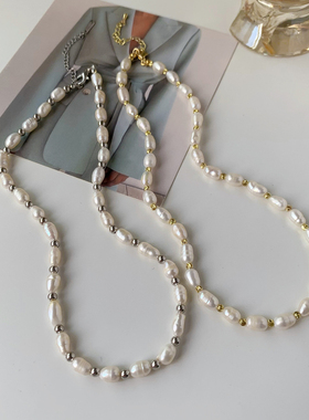 天然淡水珍珠项链女气质