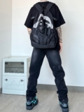 OK20*P60秋季新品直播数据~直筒宽松美式破洞牛仔裤潮男，男装牛仔裤，电商A007-3