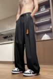 BK08*P45特夏季美式复古休闲机能冰丝速干裤直筒宽松休闲裤，男装休闲裤，电商A007-3