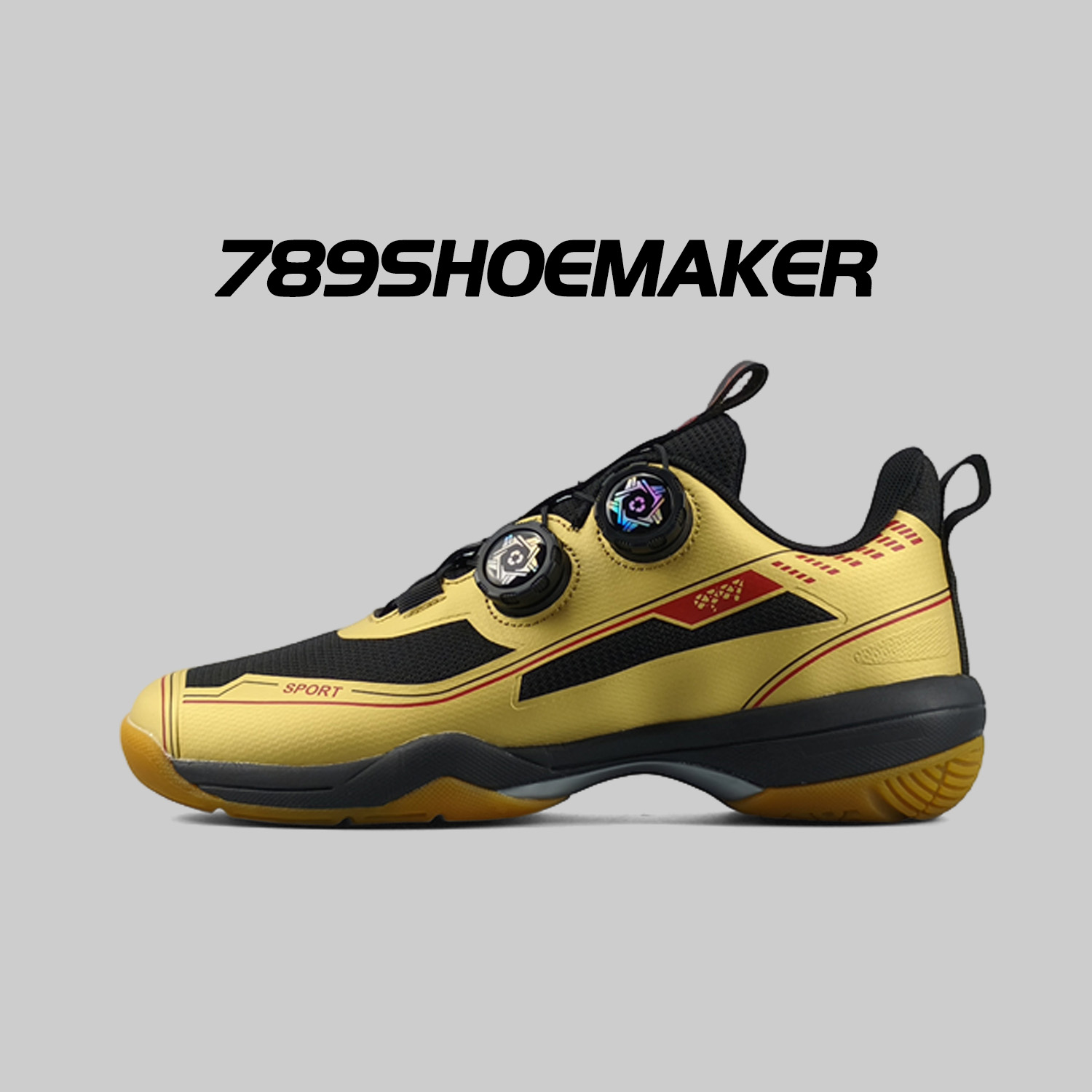 易弯折包裹性功能专业羽毛球鞋