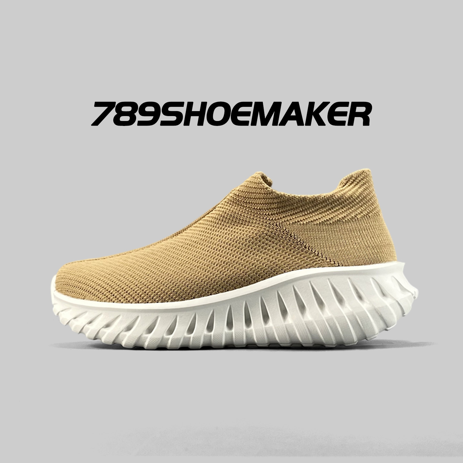 飞织网面鞋厚底缓震软底舒适轻便