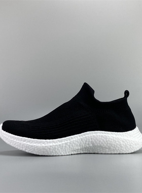 稀缺捡漏外贸男女爆米花软底运动休闲鞋夏季透气飞织网面鞋跑步鞋