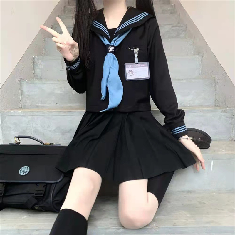 空栗鼠丸原创jk日供水手服