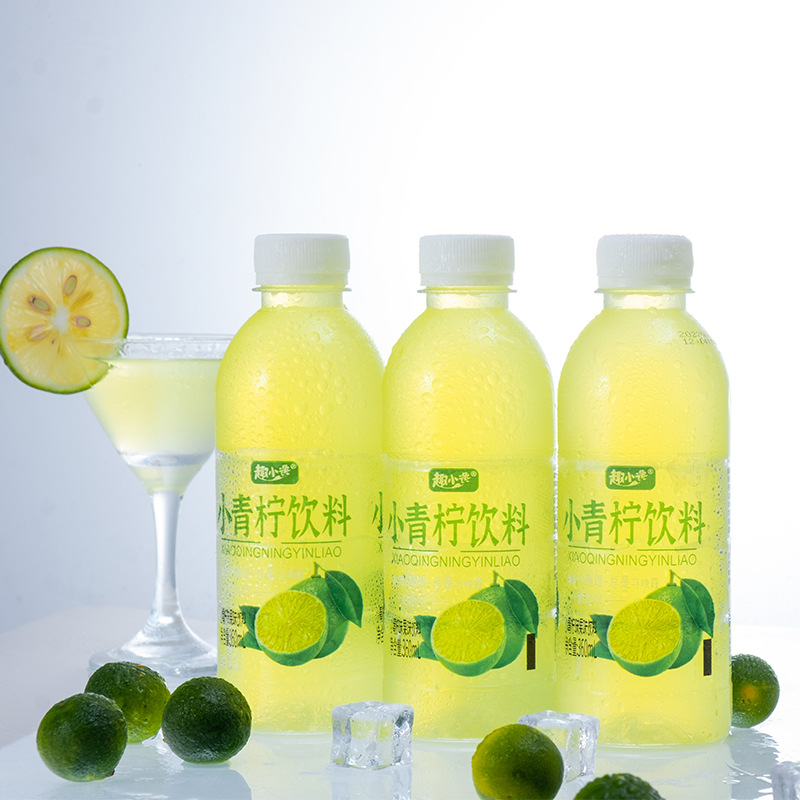 【整箱】小青柠果汁饮料360ml*6瓶青柠味饮品果味解渴饮品
