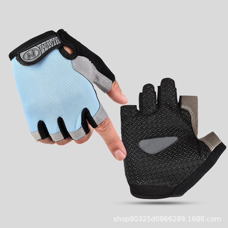 划龙舟手套龙舟用品划船防滑独划艇划船机专用半指运动健身男