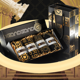 男士 棉质低帮浅口短袜运动透气吸汗防臭流男袜高档礼盒 袜子薄款