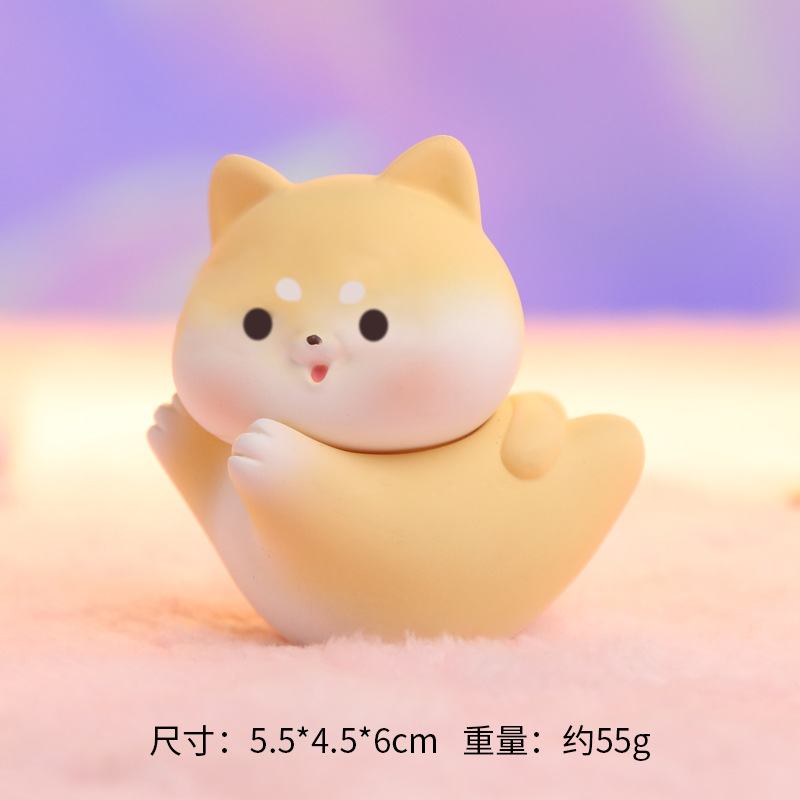 治愈不倒翁小摆件工位解压神器办公室桌面装饰情绪稳定焦虑女礼物