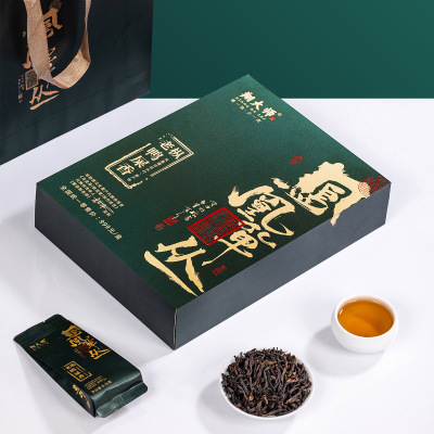 潮州凤凰单枞绿茶鸭屎香礼盒品装送礼茶叶蜜兰香乌龙茶老树