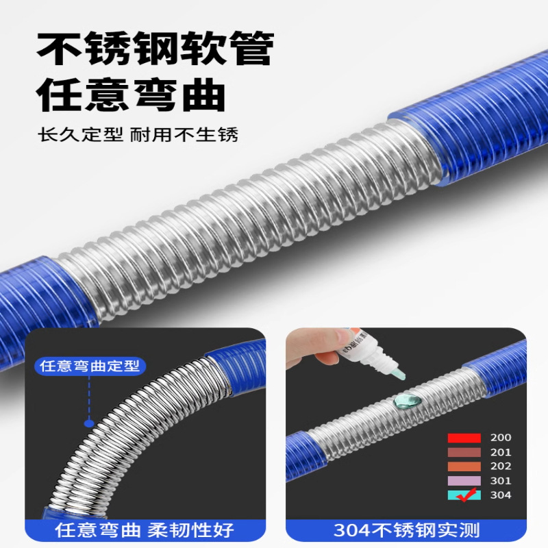 水龙头延伸器加长通用防溅神器万向可旋转换接头家用厨房延长软管