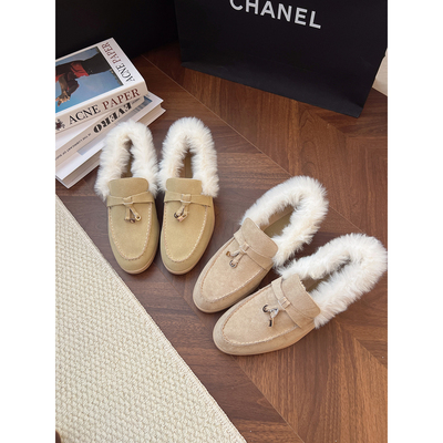 33-42码LP锁扣乐福鞋真皮版