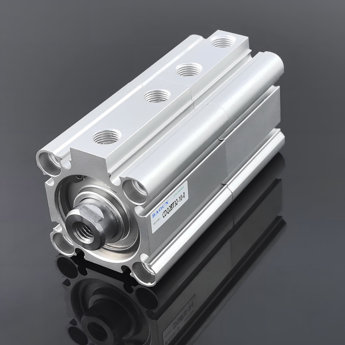 薄型倍力气缸双行程带磁