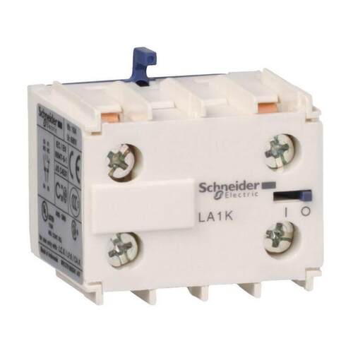 施耐德电气TeSysK系列接触器辅助触点模块1N0+1NCLA1KN11