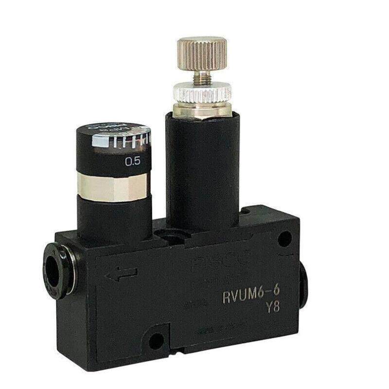 PISCO微型调压阀减压阀RVUM4-4LRMA-QS-6LRMA-QSRVUM6-6