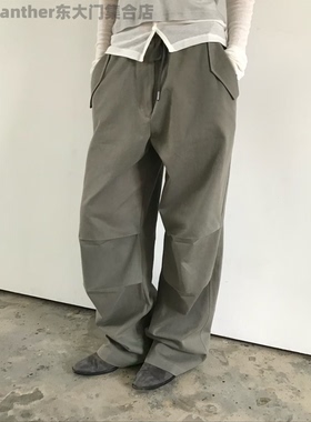 pado韩国东大门2025秋季新款时尚百搭宽松休闲工装裤休闲裤