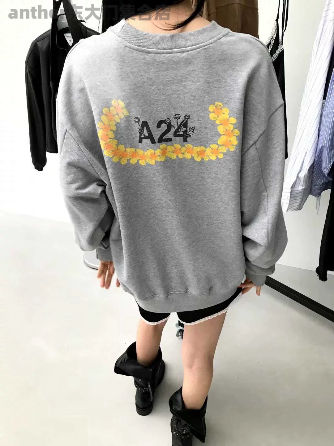 shop we are现韩国东大门2025秋季新款时尚百搭宽松长袖卫衣