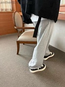 新款 时尚 百搭宽松休闲运动裤 tug韩国东大门2025秋季 卫裤