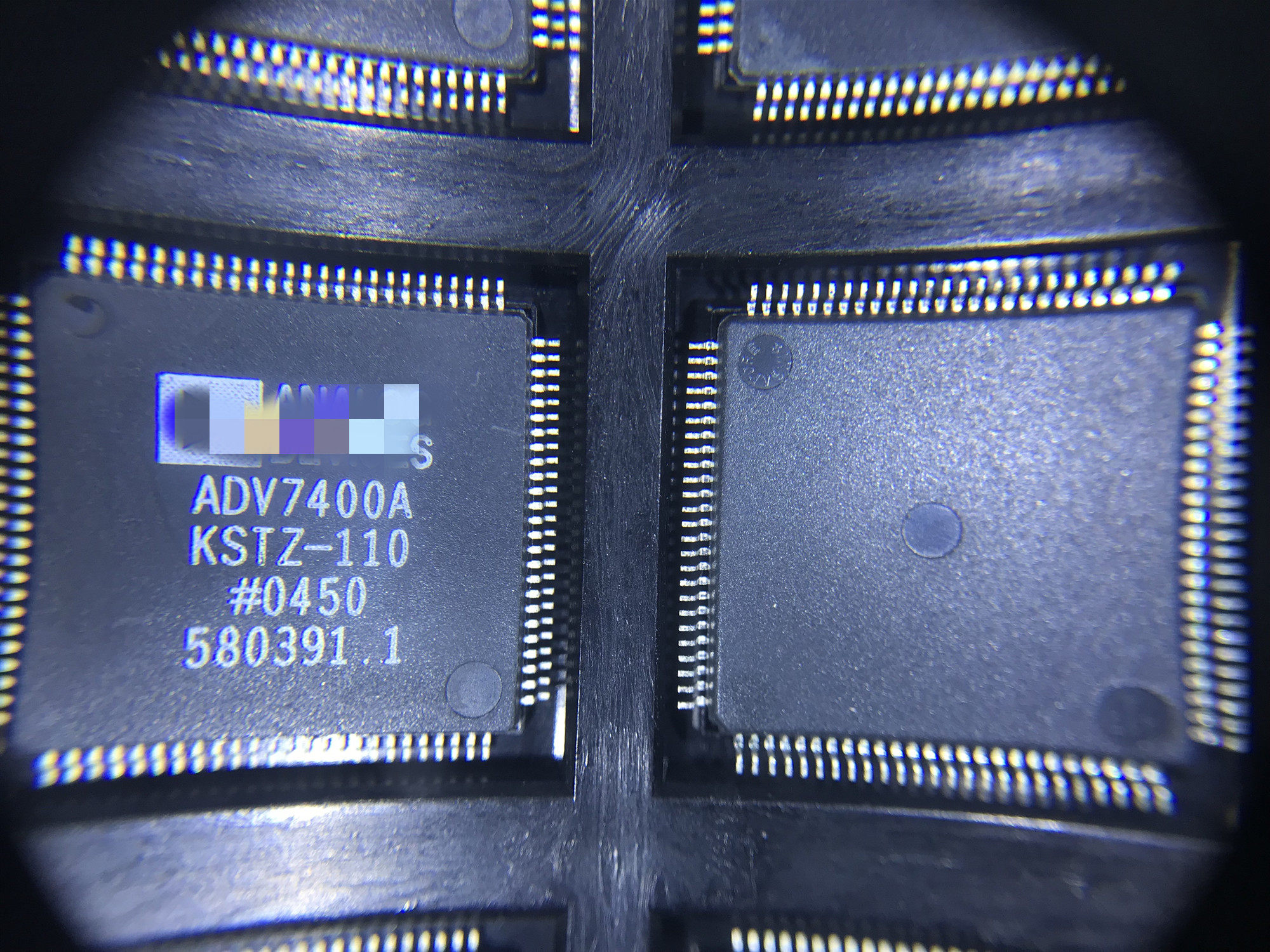 全新正品ADV7400AKSTZ-110 ADV7400AKST ADV7400A ADV7400 全新