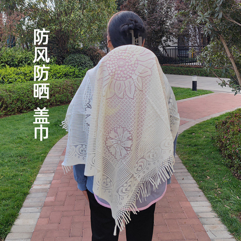 婴儿出门防风盖巾盖毯纱巾罩巾防晒防尘多用途薄款夏季