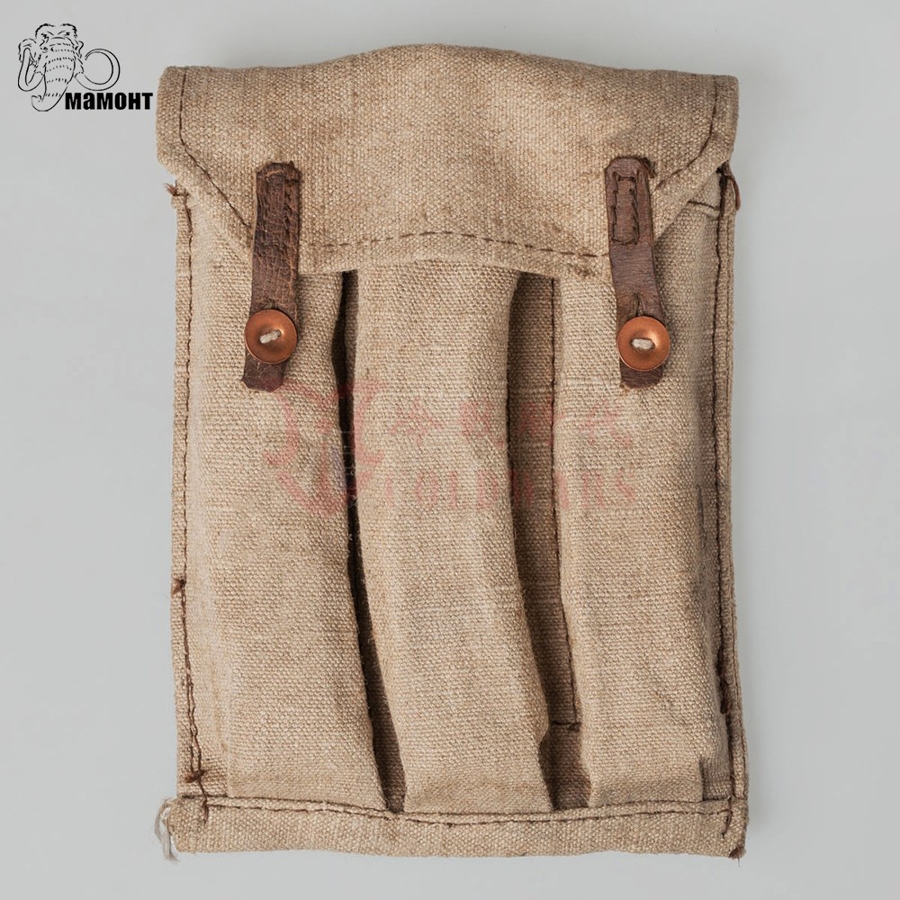 冷战时代苏联PPS波波沙弹夹包