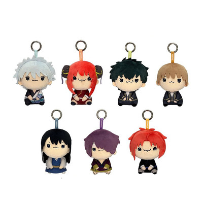 预定定金 FURYU 银魂 MOCHIPICO Q版角色 毛绒玩偶公仔挂件 周边