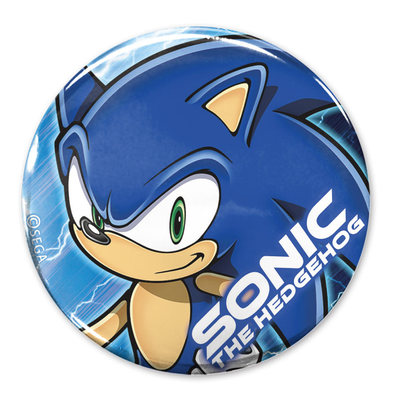 现货 COSPA 刺猬索尼克 音速刺猬 立绘 65mm大吧唧 徽章 日谷周边