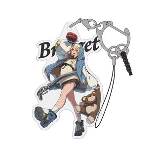 现货COSPA 罪恶装备奋战 布丽姬 亚克力防尘塞钥匙扣挂件日谷周边