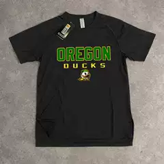 Ncaa North Carolina Oregon American-Style Quick-Drying Breathable Sports Fitness Running T-Shirt Short Sleeves