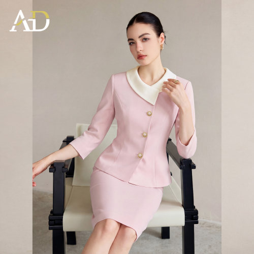 AD轻奢高知西装半裙套装女名媛夏