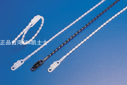 原装台湾KSS 双扣式珠孔扎带 KTV-170EBK 黑色 100pcs